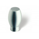 KNOP "BULB" ZMC MAT-VERCHROOMD 15MM H=21MM