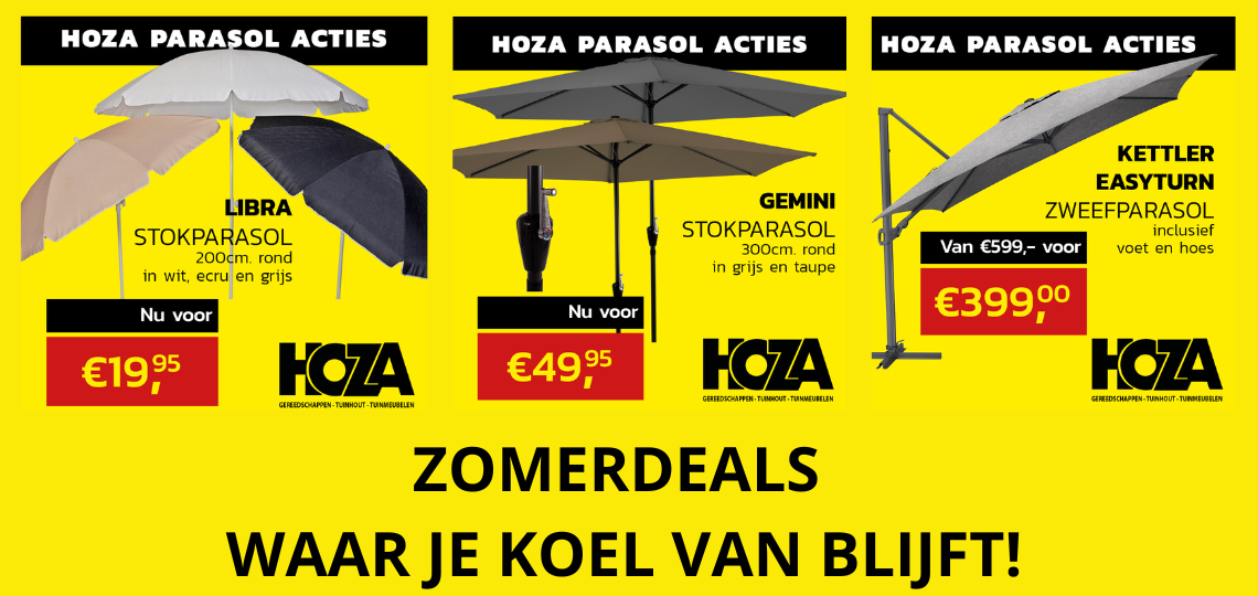 Zomerdeals waar je koel bij blijft