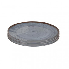 BO-CAMP HALO DINERBORD 4 STUKS GRIJS