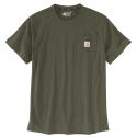 104616G73 FORCE FLEX POCKET T-SHIRTS S/S BASIL HEATHER