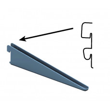 DRAGER ELEMENT DUBBEL 2-HAAKS SYS 32 STAAL WIT 37CM 10202-00046