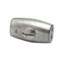 EIVORMKLEMMEN 2MM VERZINKT 416-02E