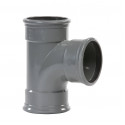PVC T-STUK110 MM 88°, 3X MANCHET, KOMO