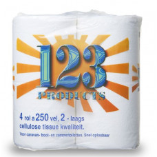 TOILETPAPIER 4 ROL A 250VEL 2-LAAGS 27271574
