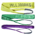 HIJSBAND M LUSSEN, GEEL, 3 TON, 3 M