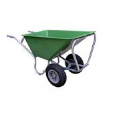 STAL KRUIWAGEN GROEN PRO 160 L 2 WIEL