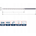 HSS HOUTSPIRAALBOOR DIN1869 TLø4,5X125X185 / IN ETUI