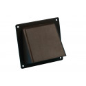 UNIVERSELE GEVELKLEP Ø100/125/110X54MM BRUIN