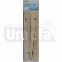 UMEFA TENTHARING HOUT 30CM,ZK/4ST