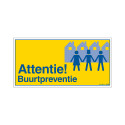 BORD ATTENTIE BUURTPREVENTIE 300X150 MM