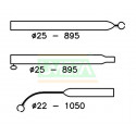 ZAK VOORTENTSPANSTOK 25/22 MM 210-275 CM ALU