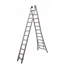 REFORM LADDER 2X14 UITGEBOGEN + TOPROLLEN