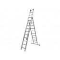 REFORM LADDER 3X10 RECHT MET STAB.BALK M06 + TOPROLLEN