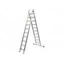 REFORM LADDER 2X12 RECHT MET STAB.BALK M03 + TOPROLLEN