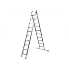 REFORM LADDER 2X12 RECHT MET STAB.BALK M03 + TOPROLLEN