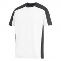 T-SHIRT MARC WIT / ZWART