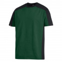 T-SHIRT MARC GROEN / ZWART