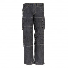 FHB WERKBROEK WILHELM STRETCH-JEANS ZWART BLAUW