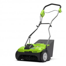 GREENWORKS VERTICUTEERMACHINE G40DT35 EXCL. ACCU EN LADER