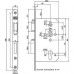 649/4-60 DR.2+4 DEURSLOT, DM60MM, PC72MM, KRUKGAT 8MM, VOORPLAAT STAAL