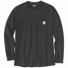 104617N04 FORCE FLEX POCKET T-SHIRT L/S BLACK