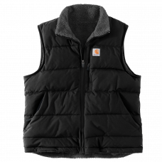 105607N04 RELAXED FIT MONTANA INSULATED VEST BLACK