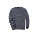 K124026 MIDWEIGHT CREWNECK SWEATSHIRT CARBON HEATHER