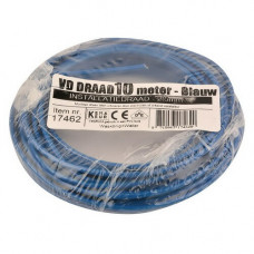 VD-DRAAD 2,5 MM² BLAUW - 10METER