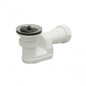 SANIT (PL LABEL) 3403500SB02 DOUCHEBAKSIFON M/PLUG 52MM CHR