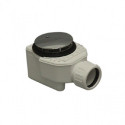 SANIT (PL LABEL) 3403100SB04 DOUCHEBAKSIFON M/PLUG 90MM CHR
