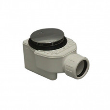 SANIT (PL LABEL) 3403100SB04 DOUCHEBAKSIFON M/PLUG 90MM CHR