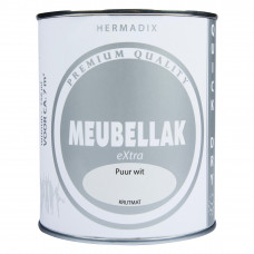 MEUBELLAK EXTRA PUUR WIT KRIJTMAT 750ML