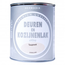 DEUR-KOZIJNLAK XTRA TAUPWIT ZDGLNS 750ML