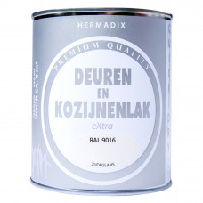 DEUR-KOZIJNLAK XTRA RAL9016 ZDGLNS 750ML