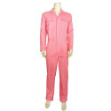 KINDEROVERALL POLYESTER/KATOEN ROZE