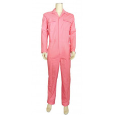 KINDEROVERALL POLYESTER/KATOEN ROZE