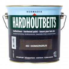 HARDHOUTBEITS 463 DONKER GRIJS 2500ML