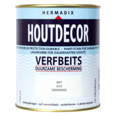 HOUTDECOR 619 WIT 750ML