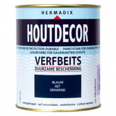 HOUTDECOR 627 BLAUW 750ML