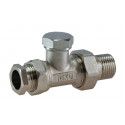 RIKO REGELTEE+ADAPTOR 15MM 1/2"RECHT 43.4575