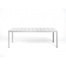 NARDI RIO FIX TAFEL 210 WIT ALUMINIUM