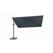 CHALLENGER T2 PREMIUM ZWEEFPARASOL 350 X 260 CM KLEUR FADED BLACK