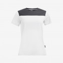 FHB KIRAT-SHIRT DAMES WIT/ANTRACIET