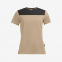 FHB KIRAT-SHIRT DAMES BEIGE/ZWART 5XL