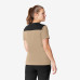 FHB KIRAT-SHIRT DAMES BEIGE/ZWART 5XL