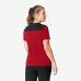 FHB KIRAT-SHIRT DAMES ROOD/ZWART