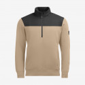 FHB ROB ZIP-SWEATSHIRT UNISEX BEIGE/ZWART