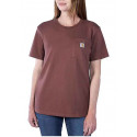 103067B53 WORKW POCKET S/S T-SHIRT SABLE
