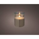 LED KAARS GLAS BO BINNENSMOKEYGREY/WARM WHITE