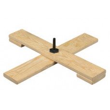 QUICKTREESTAND HOUTEN KRUIS MET PIN 60CM.